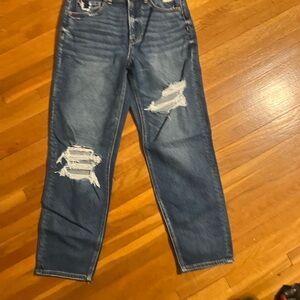 American Eagle Outfitters Womens Mom Straight Jeans